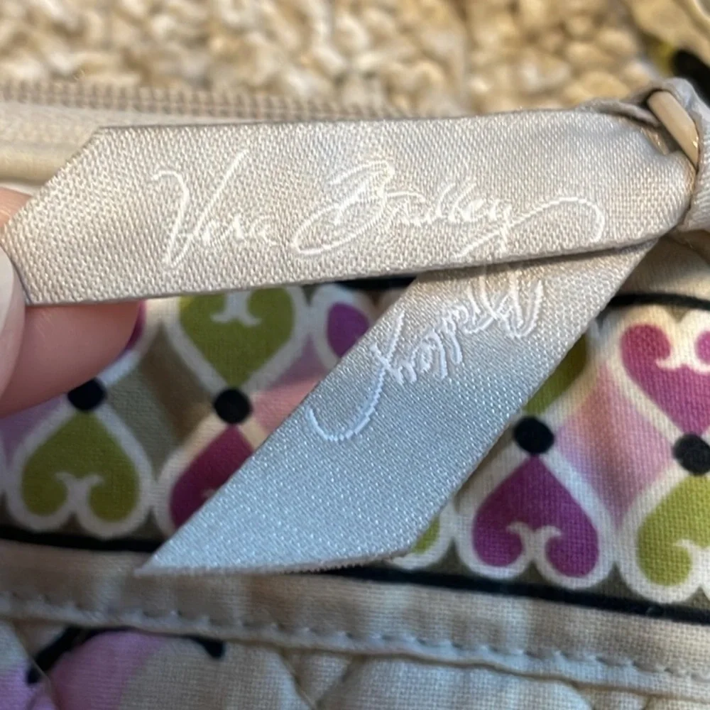 Vera Bradley Wristlet In Portobello Road Inside Zipper Pocket And 4 Card Slots